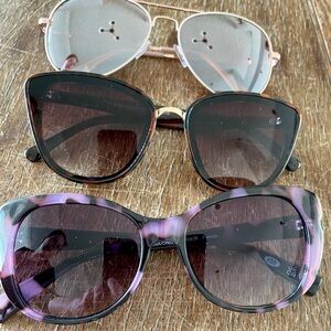 Sunglasses Bundle - Cat Eye/Aviator